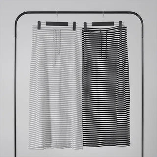 AV Stripe Maxi Pencil Skirt