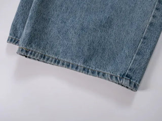Lucen Diamond Long Wide Denim Pants