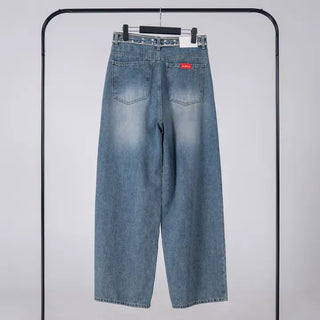 Lucen Diamond Long Wide Denim Pants