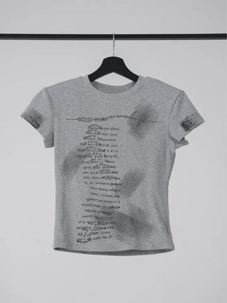 Kallen Scratch Lettering Short Sleeve T-shirt