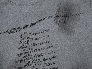 Kallen Scratch Lettering Short Sleeve T-shirt