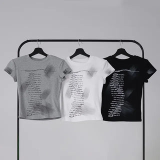 Kallen Scratch Lettering Short Sleeve T-shirt