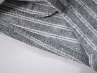 Nerel color-block striped knit shorts