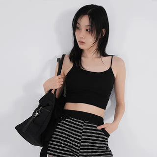 Kashiren Backless Crop Sleeveless