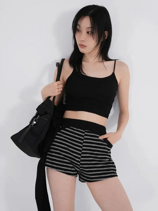 Kashiren Backless Crop Sleeveless