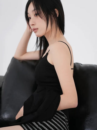 Kashiren Backless Crop Sleeveless