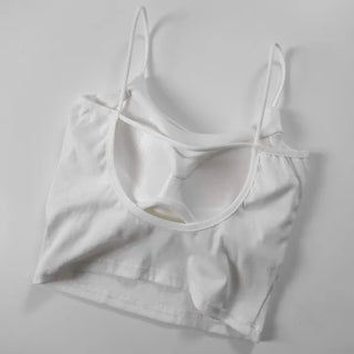 Kashiren Backless Crop Sleeveless