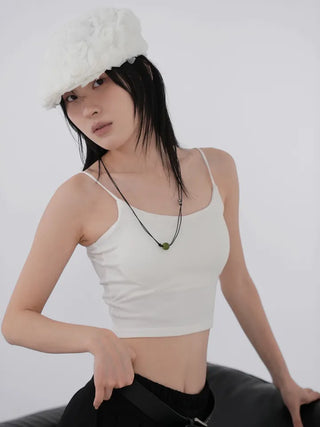 Kashiren Backless Crop Sleeveless