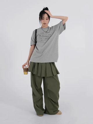 Lanelle Skirt & Folded Long Pants