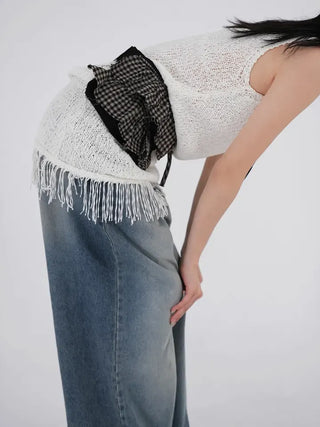 Use Check Tiered Belt Bag
