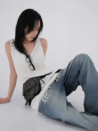 Use Check Tiered Belt Bag