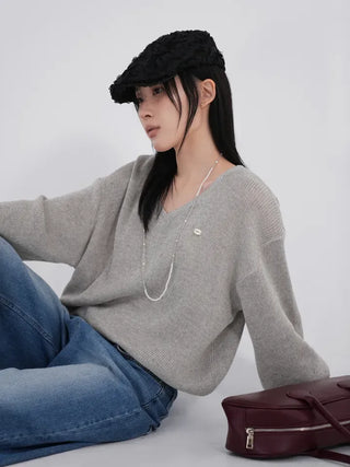 BL Semi-Wide Long Denim Pants