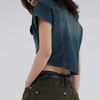 Araminta Washed Denim Shirt