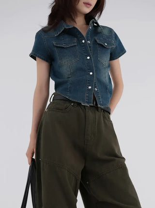 Araminta Washed Denim Shirt