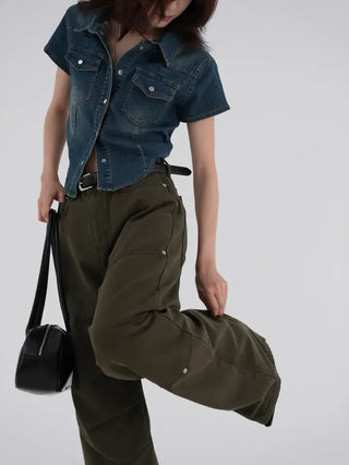 Araminta Washed Denim Shirt
