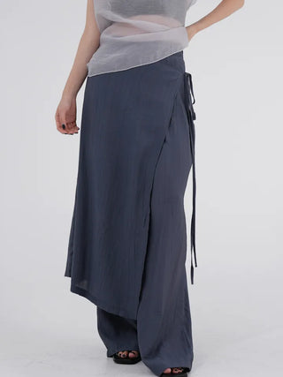 Rube Wrap Skirt Layered Pants