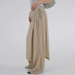 Rube Wrap Skirt Layered Pants