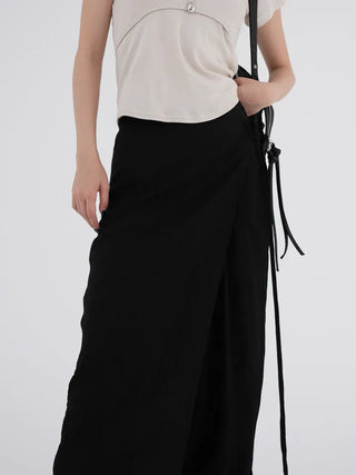 Rube Wrap Skirt Layered Pants