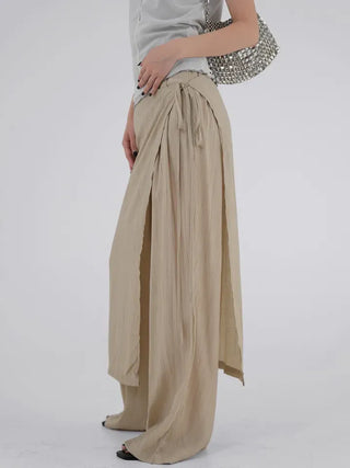 Rube Wrap Skirt Layered Pants