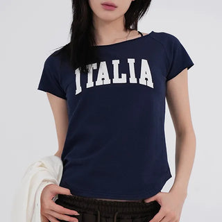 Rubent Italy patch short-sleeve tee