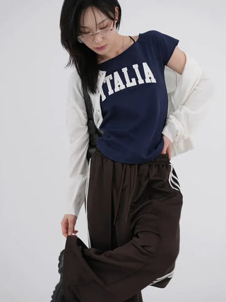 Rubent Italy patch short-sleeve tee