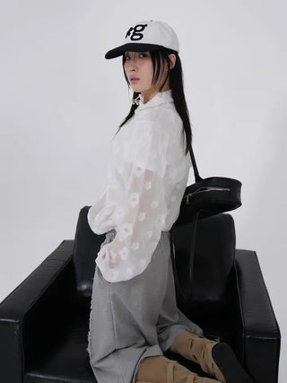 Kaeria Center Frill Bermuda Pants