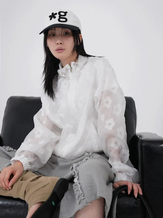 Kaeria Center Frill Bermuda Pants