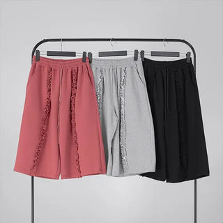 Kaeria Center Frill Bermuda Pants