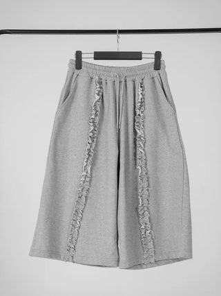 Kaeria Center Frill Bermuda Pants