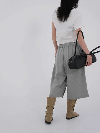 Kaeria Center Frill Bermuda Pants