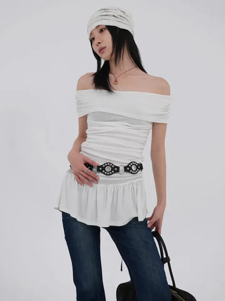 Obelisk Bohemian Ring Leather Belt