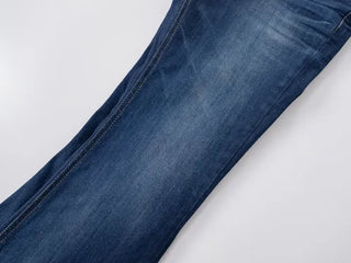 Noble Brush Washed High Bootcut Denim Pants