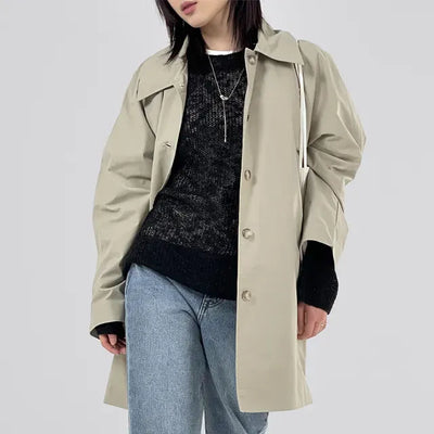 Gemma Raglan trench jacket