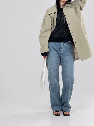 Gemma Raglan trench jacket