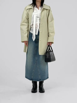 Gemma Raglan trench jacket