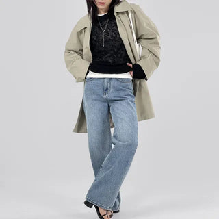 Gemma Raglan trench jacket