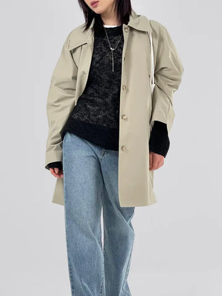 Gemma Raglan trench jacket