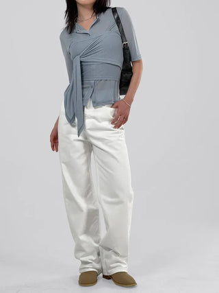 Anu See-through Wrapping Cardigan