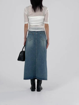 Anu See-through Wrapping Cardigan