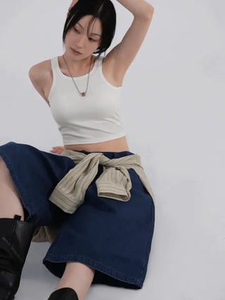 Leuti US Elastic Bermuda Midi Shorts