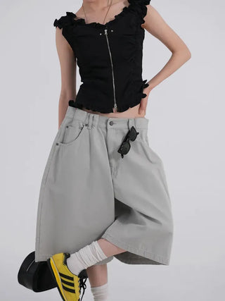 Leuti US Elastic Bermuda Midi Shorts