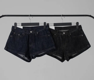 Lilta Micro Raw Denim Shorts