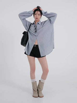 Lilta Micro Raw Denim Shorts