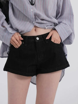 Lilta Micro Raw Denim Shorts