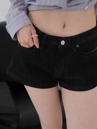 Lilta Micro Raw Denim Shorts