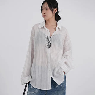 Neo Stripe Boxy Fit Shirt