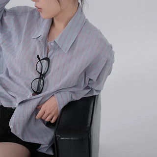 Neo Stripe Boxy Fit Shirt