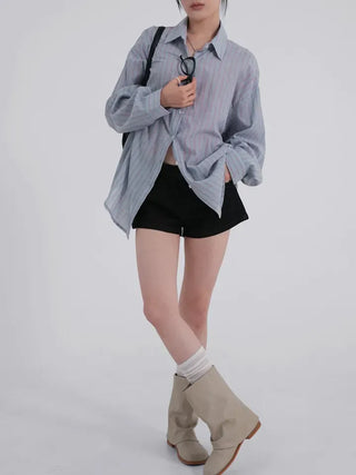 Neo Stripe Boxy Fit Shirt