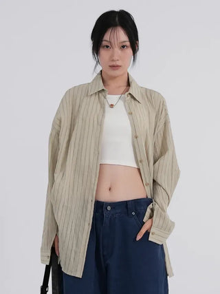 Neo Stripe Boxy Fit Shirt