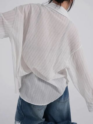 Neo Stripe Boxy Fit Shirt